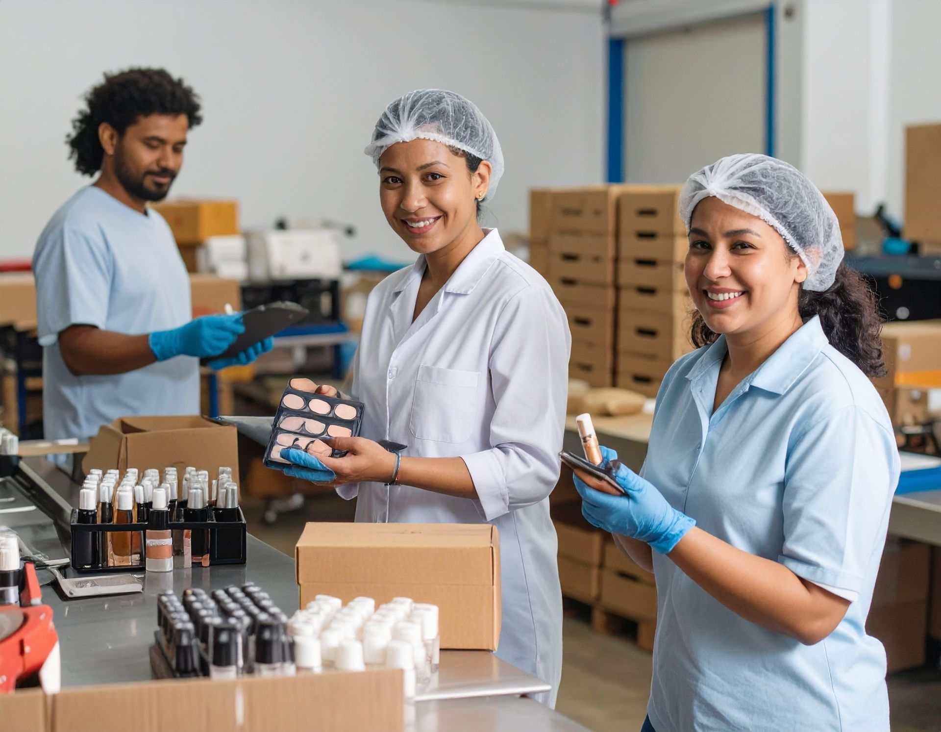 Fulfillment von Kosmetikprodukten