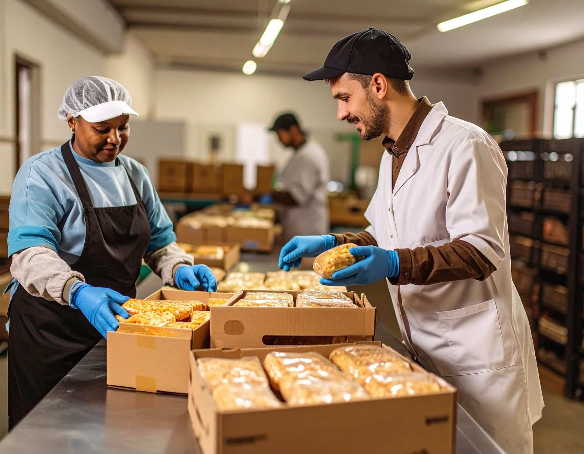 Produkte im Lebensmittel-Fulfillment